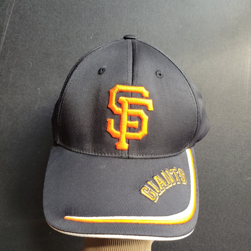 Fan Favorite SF Giants Hat Mens OSFA Black MLB Baseball Cap Adjustable Strap